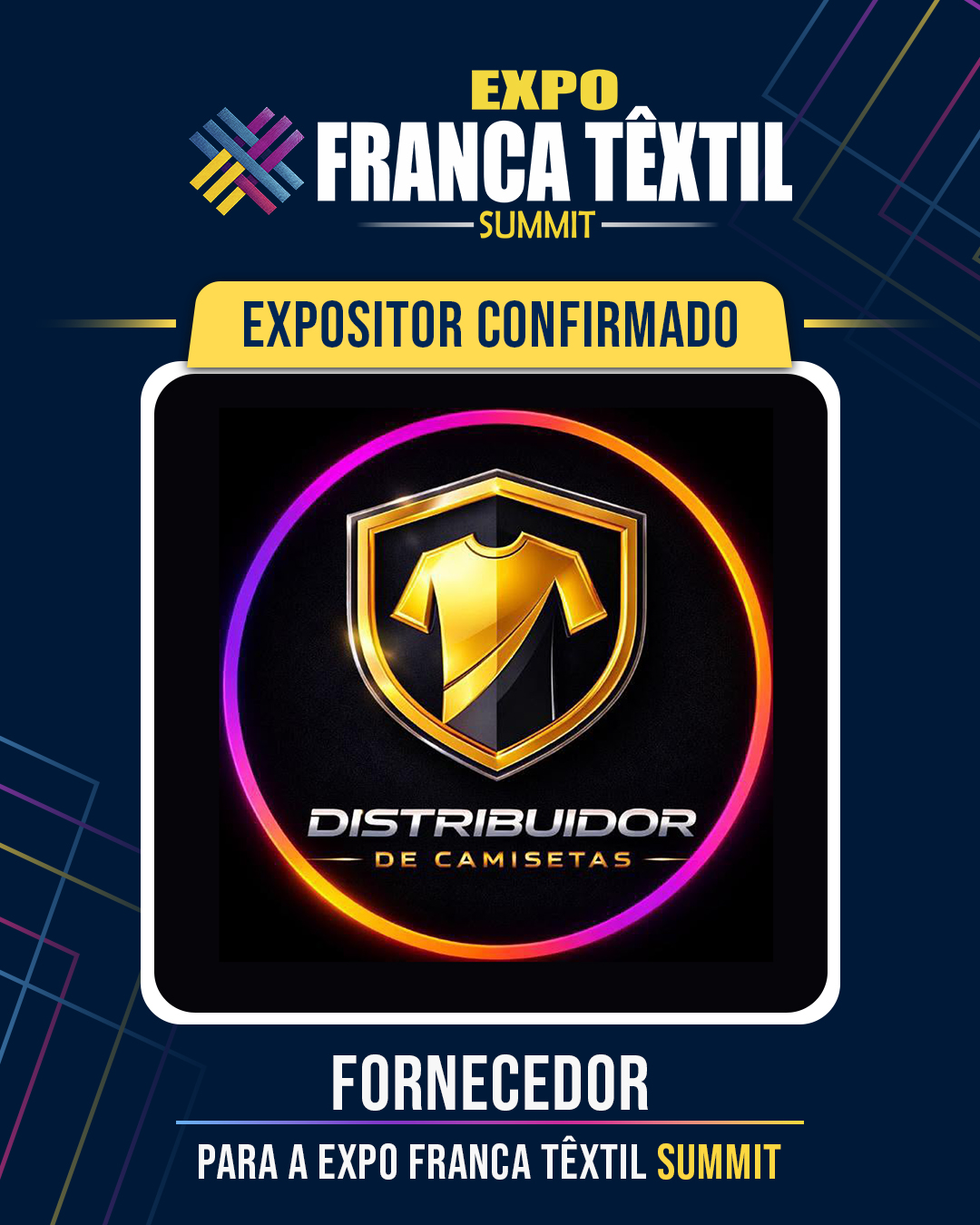Expositor confirmado DISTRIBUIDOR DE CAMISETAS