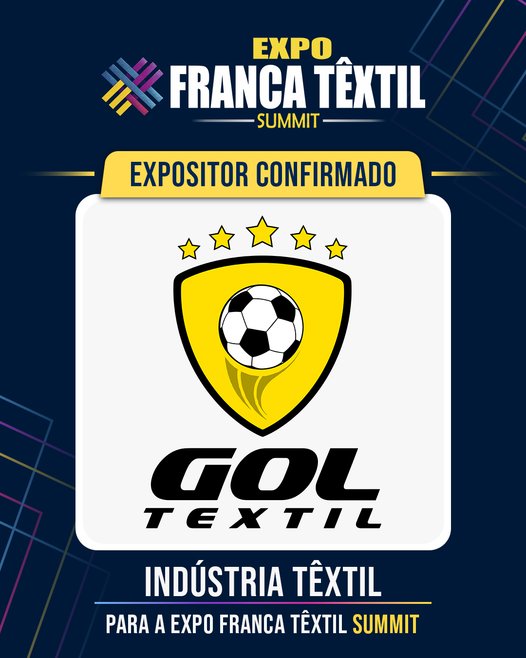 Expositor confirmado GOL TÊXTIL