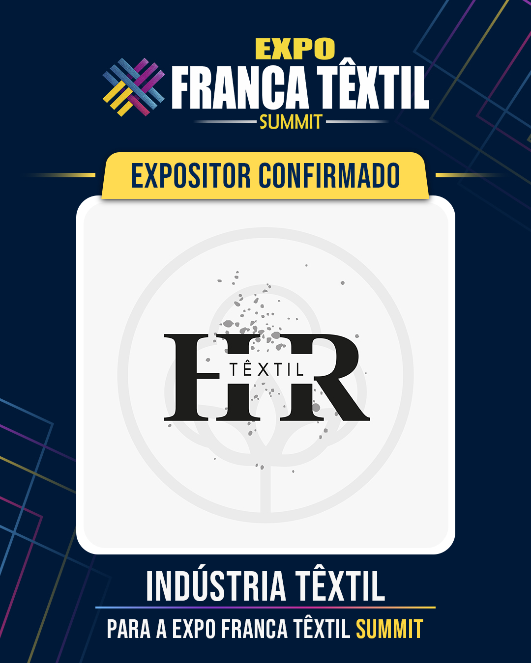 Expositor confirmado HR TÊXTIL
