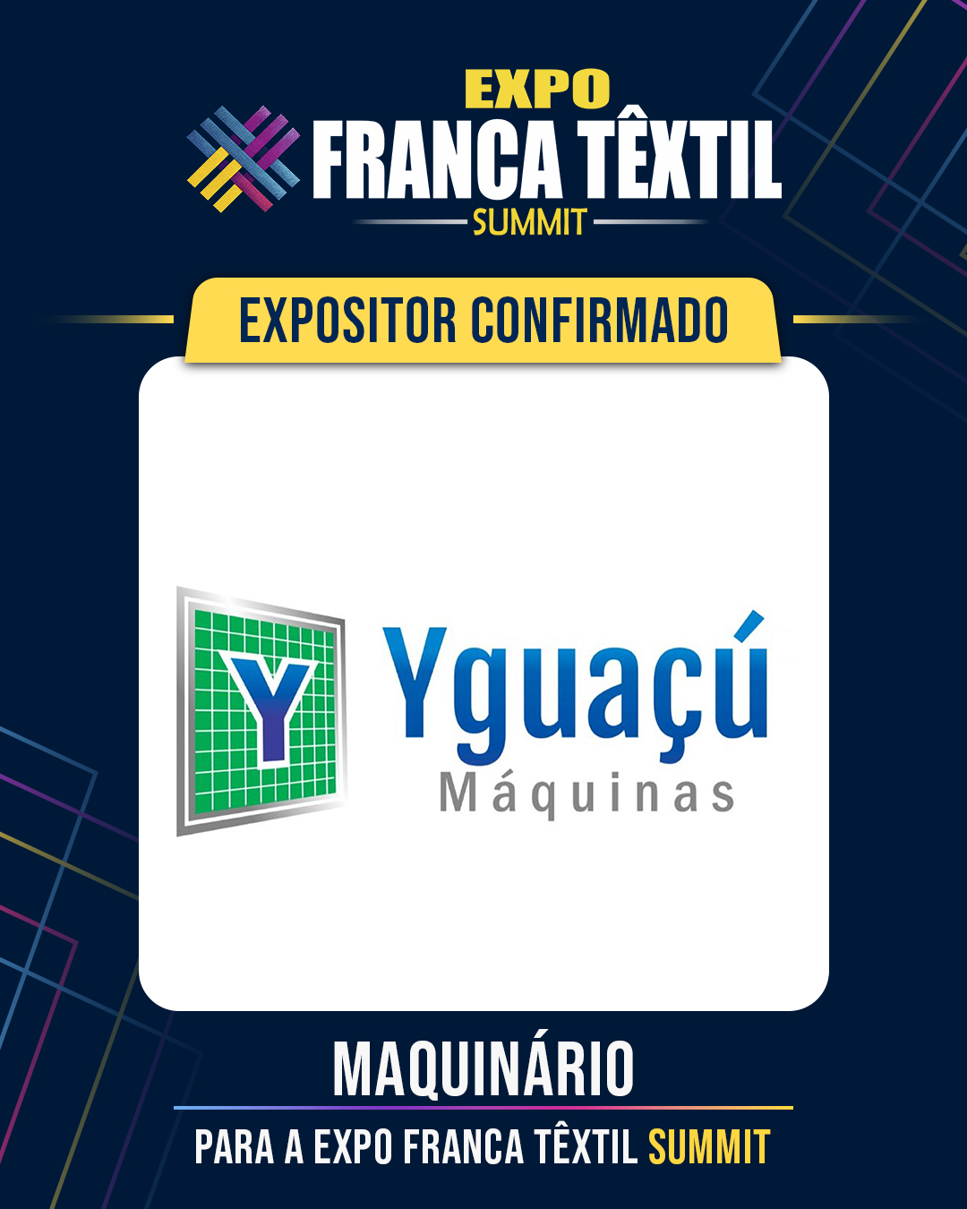 Expositor confirmado YGUAÇU MÁQUINAS